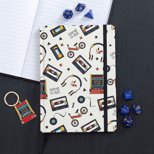 Retro 80s Print A5 Notebook