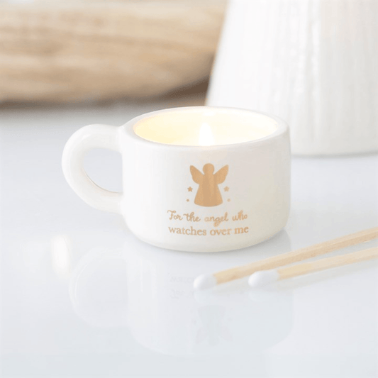 For the Angel Who Watches Over Me Tealight Holder