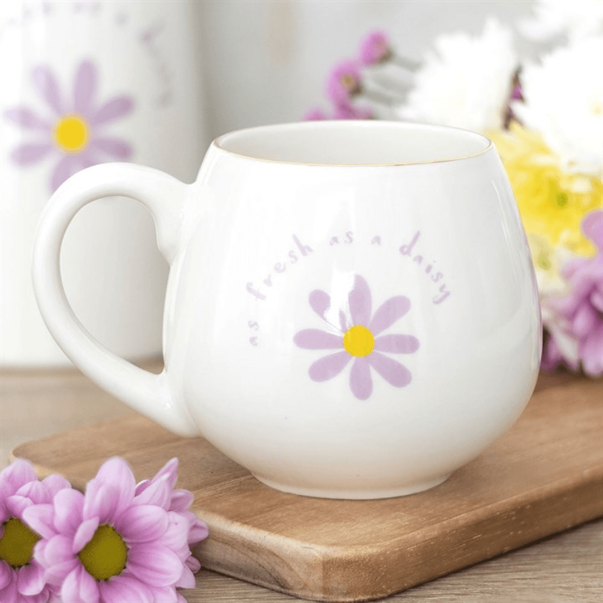 Fresh as a Daisy Rounded Mug N/A