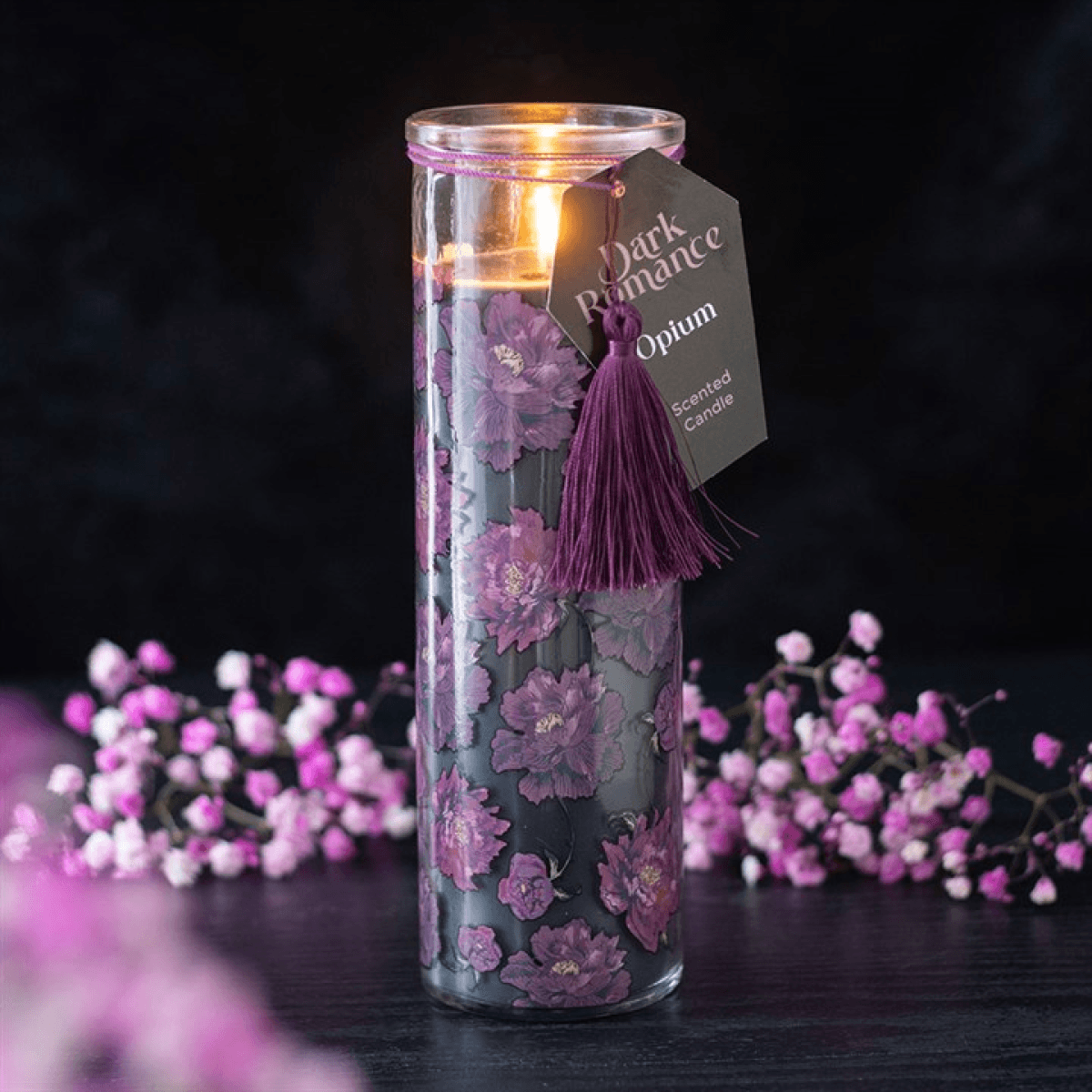 Dark Romance Opium Scented Tube Candle N/A