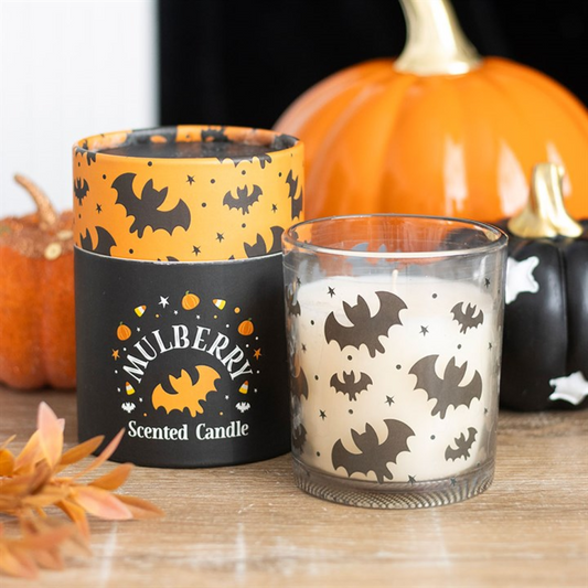 Bat Print Mulberry Candle N/A